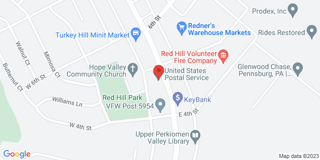 427 Main St Ofc, Red Hill, Pennsylvania, PA, 18076-9998 Map