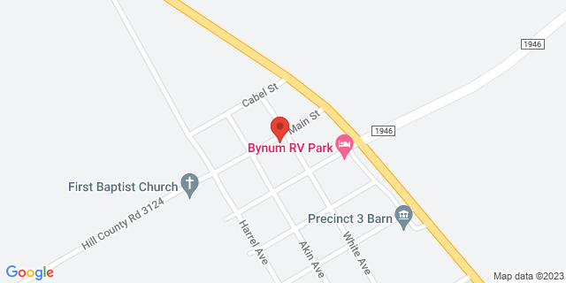 200 White Ave, Bynum, Texas, TX, 76631-9998 Map