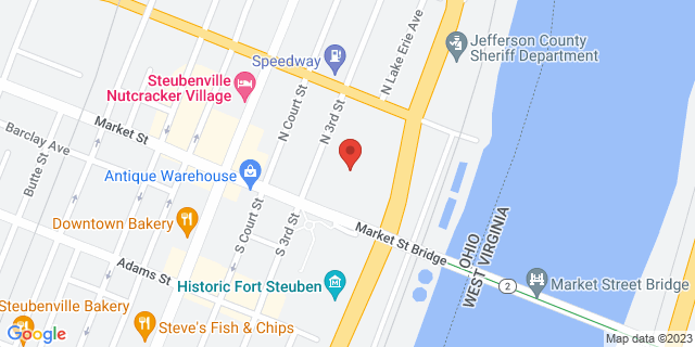 150 N 3Rd St, Steubenville, Ohio, OH, 43952-9997 Map