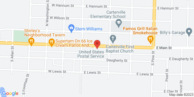 121 E Main St, Carterville, Missouri, MO, 64835-9998 Map