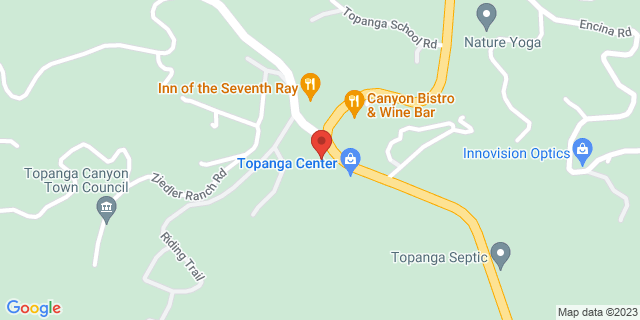 101 S Topanga Canyon Blvd, Topanga, California, CA, 90290-9998 Map