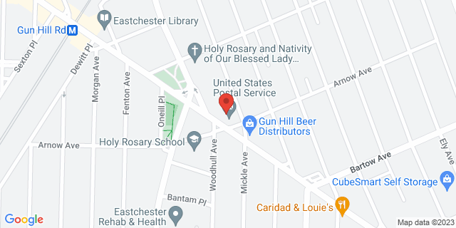 1525 E Gun Hill Rd, Bronx, New York, NY, 10469-9998 Map