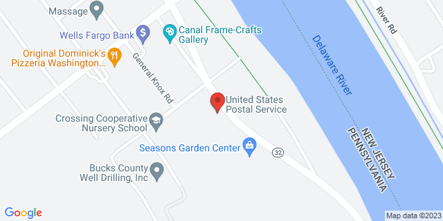 1077 River Rd Ste 1, Washington Crossing, Pennsylvania, PA, 18977-9998 Map