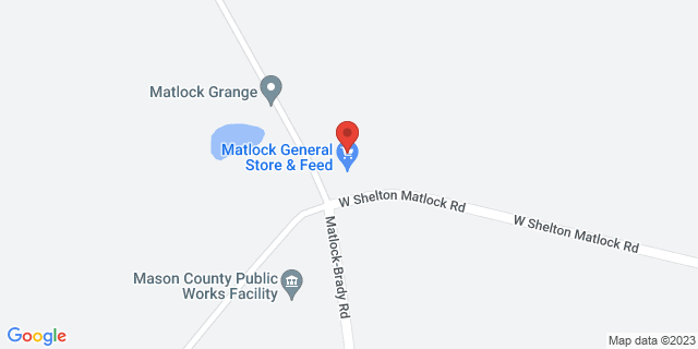 17490 W Shelton Matlock Rd, Matlock, Washington, WA, 98560-9900 Map