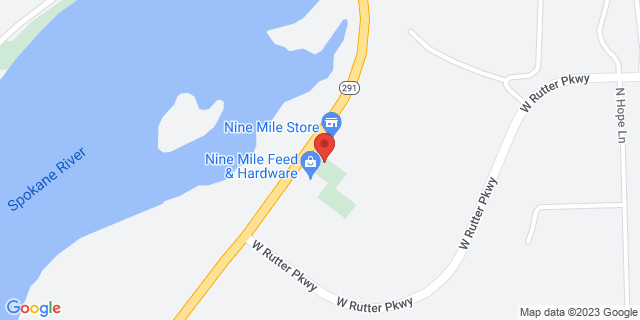 12522 N Nine Mile Rd, Nine Mile Falls, Washington, WA, 99026-9998 Map