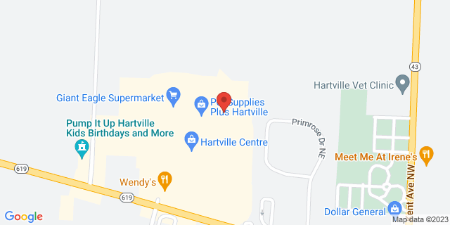 861 W Maple St, Hartville, Ohio, OH, 44632-9998 Map