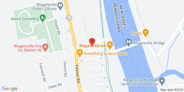 114 Delaware Rd, Riegelsville, Pennsylvania, PA, 18077-9998 Map