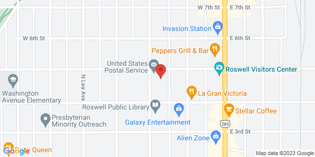 415 N Pennsylvania Ave, Roswell, New Mexico, NM, 88201-9998 Map