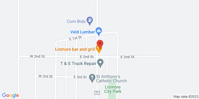 173 S 3Rd Ave, Lismore, Minnesota, MN, 56155-1106 Map