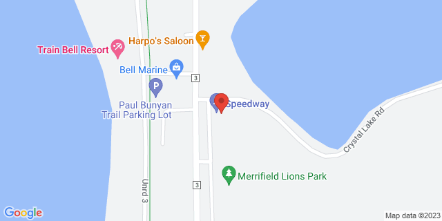 11029 Crystal Lake Rd, Merrifield, Minnesota, MN, 56465-4558 Map