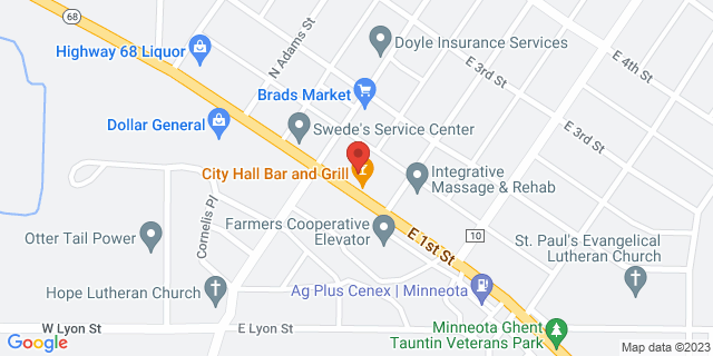 114 E 1St St, Minneota, Minnesota, MN, 56264-9637 Map