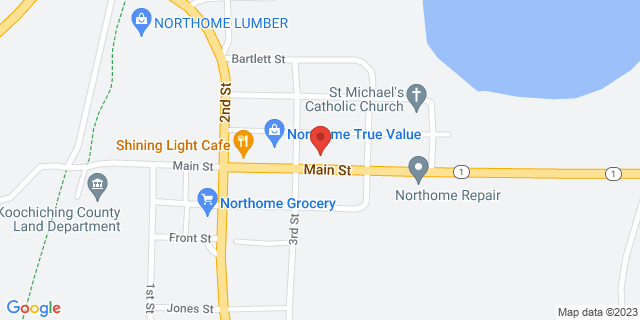 12055 Main St, Northome, Minnesota, MN, 56661-8074 Map