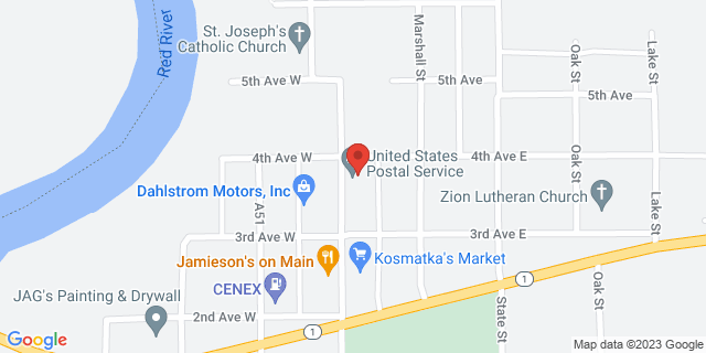 312 Main St, Oslo, Minnesota, MN, 56744-9998 Map