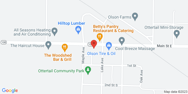 105 W Main St, Ottertail, Minnesota, MN, 56571-9998 Map