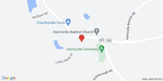 1569 Simpson Highway 469, Harrisville, Mississippi, MS, 39082-9998 Map