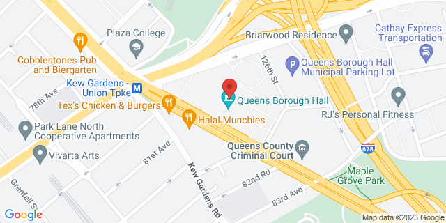 12055 Queens Blvd Ste 8, Jamaica, New York, NY, 11424-9997 Map