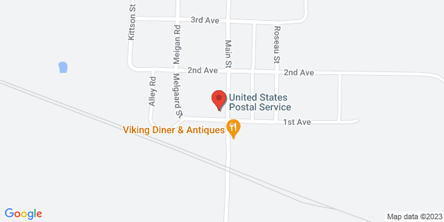 101 N Main St, Viking, Minnesota, MN, 56760-9998 Map