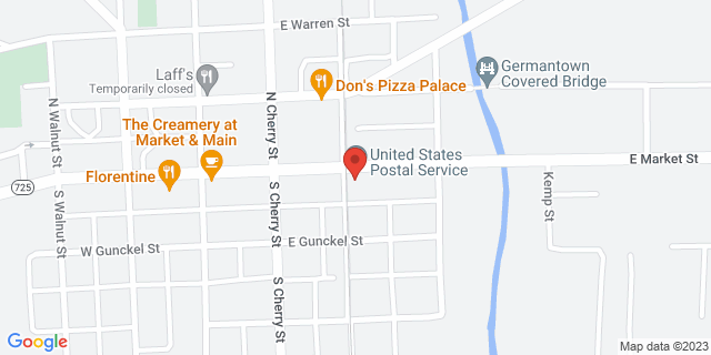 205 E Market St, Germantown, Ohio, OH, 45327-9998 Map