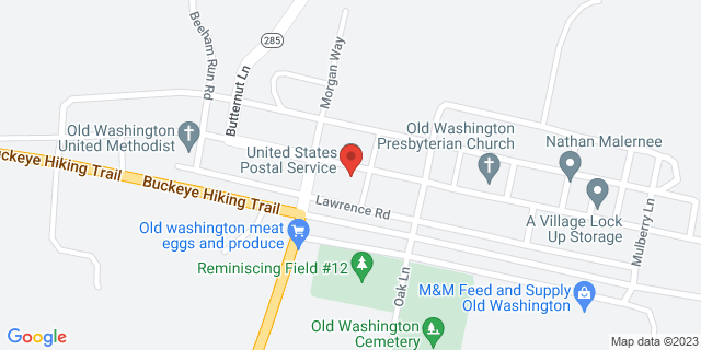 204 Old National Rd, Old Washington, Ohio, OH, 43768-9901 Map