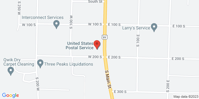 196 S Main St, Willard, Utah, UT, 84340-8001 Map