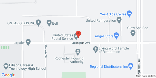 1280 Lexington Ave, Rochester, New York, NY, 14606-9998 Map