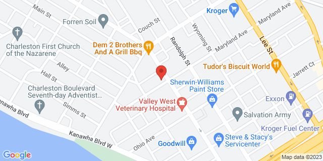 401 Virginia St W, Charleston, West Virginia, WV, 25302-5000 Map