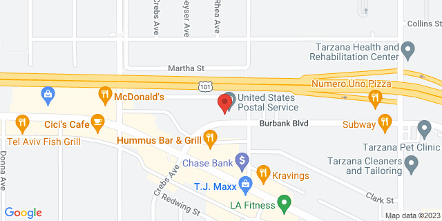 5609 Yolanda Ave, Tarzana, California, CA, 91356-9998 Map