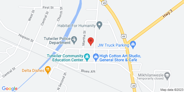 201 Alma St, Tutwiler, Mississippi, MS, 38963-9998 Map