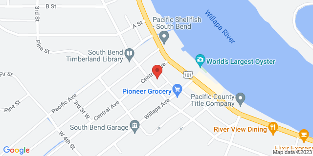 120 Central Ave, South Bend, Washington, WA, 98586-9906 Map