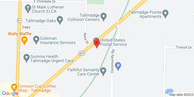 162 Northeast Ave, Tallmadge, Ohio, OH, 44278-9998 Map