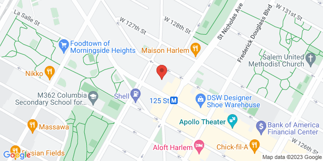 365 W 125Th St Ste 2B, New York, New York, NY, 10027-9868 Map