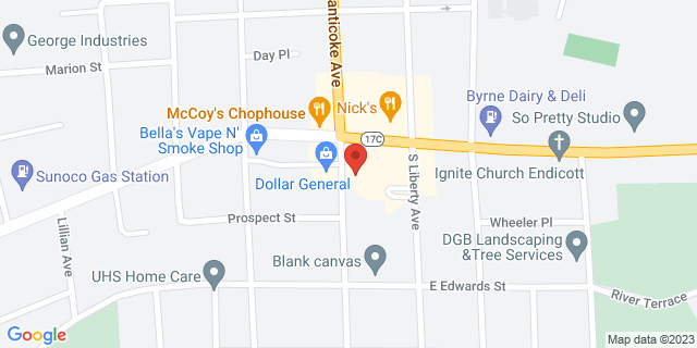 311 Exchange Ave, Endicott, New York, NY, 13760-9211 Map