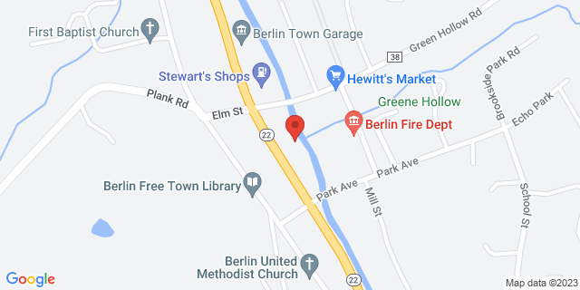 18246 State Route 22, Berlin, New York, NY, 12022-9998 Map