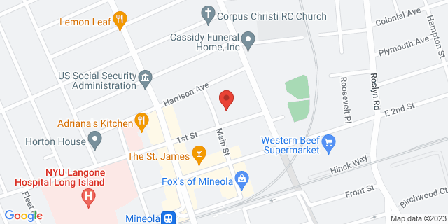 160 1St St, Mineola, New York, NY, 11501-4070 Map