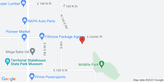 60 E Center St, Fillmore, Utah, UT, 84631-9998 Map