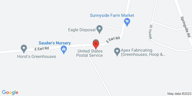 1238 E Earl Rd, East Earl, Pennsylvania, PA, 17519-9998 Map