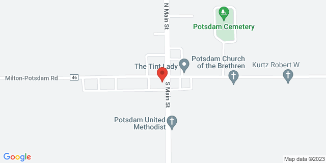 2 W Cross St, Potsdam, Ohio, OH, 45361-9998 Map