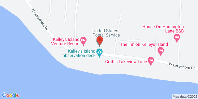 427 W Lakeshore Dr, Kelleys Island, Ohio, OH, 43438-9998 Map