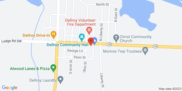 3 E Main St, Dellroy, Ohio, OH, 44620-9801 Map