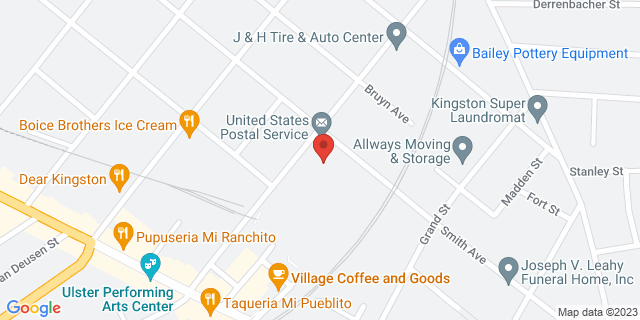 90 Cornell St, Kingston, New York, NY, 12401-9998 Map