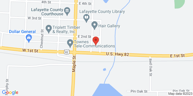 310 E First St, Lewisville, Arkansas, AR, 71845-9998 Map