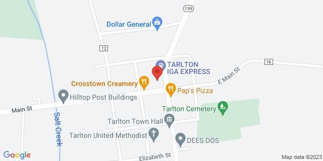 25 Harrison St, Tarlton, Ohio, OH, 43156-9900 Map