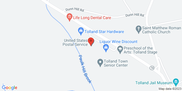 658 Tolland Stage Rd, Tolland, Connecticut, CT, 06084-9998 Map