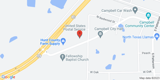 609 W Main St, Campbell, Texas, TX, 75422-9998 Map