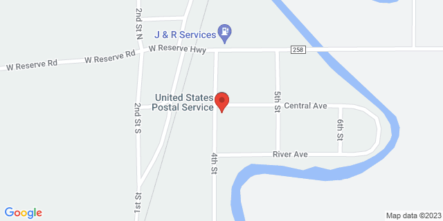 400 E Central Ave, Reserve, Montana, MT, 59258-9998 Map