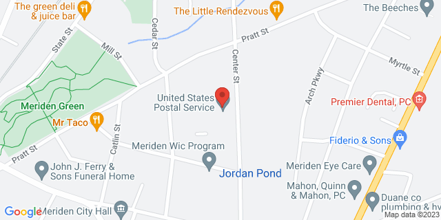 190 Center St, Meriden, Connecticut, CT, 06450-9998 Map