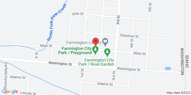 105 E Main St, Farmington, Washington, WA, 99128-9998 Map