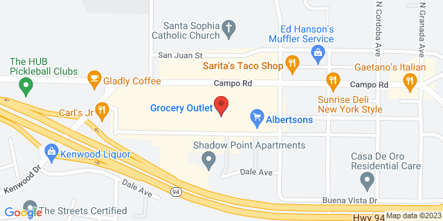 9805 Campo Rd Ste 165, Spring Valley, California, CA, 91977-9997 Map