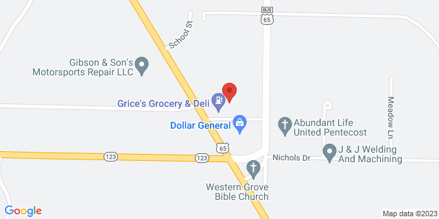 101 Highway 65, Western Grove, Arkansas, AR, 72685-9998 Map