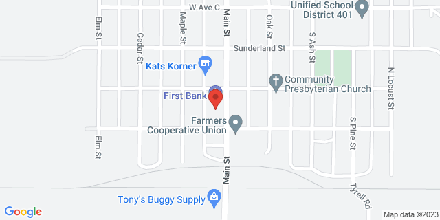 513 Main St, Chase, Kansas, KS, 67524-9998 Map